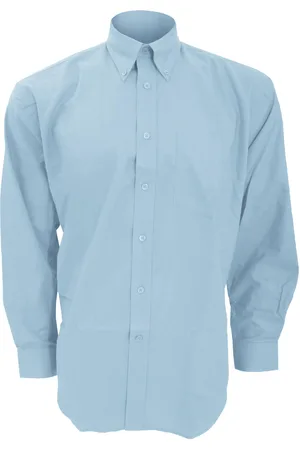 Kustom Heren werkkleding oxford lange mouwen shirt