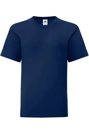 Fruit Of The Loom Effen kinder/kids iconic 150 t-shirt