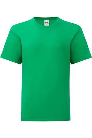 Fruit Of The Loom Effen kinder/kids iconic 150 t-shirt