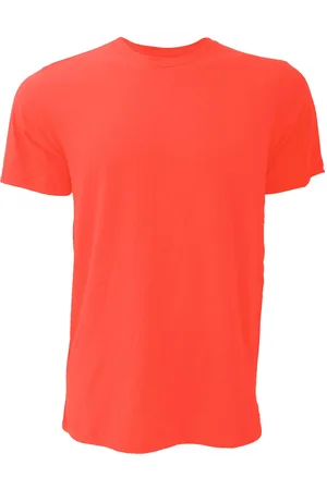 Bella + Canvas Canvas unisex jersey crew t-shirt met hals / heren t-shirt met korte mouwen