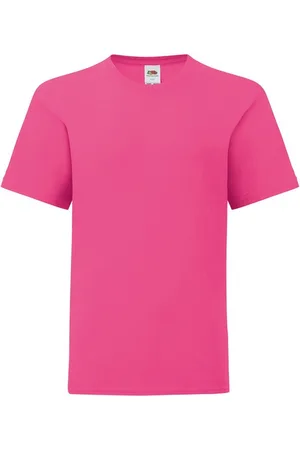 Fruit Of The Loom Effen kinder/kids iconic 150 t-shirt