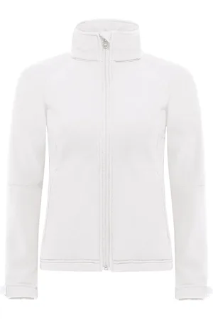 B and C Dames soft shell jas met capuchon
