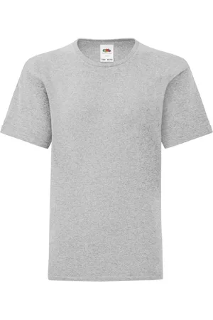 Fruit Of The Loom Kinderen/kinderen iconic heather t-shirt