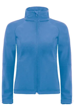 B and C Dames soft shell jas met capuchon