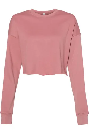 Bella + Canvas Dames fleece crew hals gewaad top