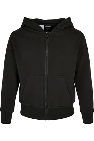 Urban classics Meisjes badstof organic full zip hoodie