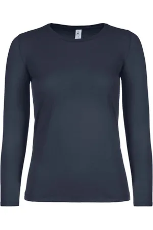 B and C Dames #e150 t-shirt met lange mouwen