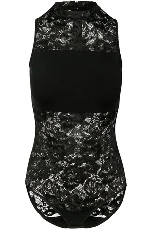 Urban classics Dames kanten bodysuit