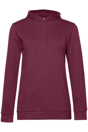 B and C Dames french terry hoodie