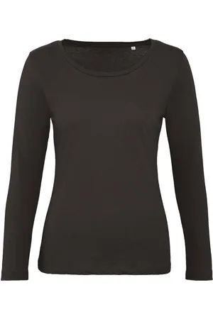 B and C Dames inspire organic t-shirt met lange mouwen