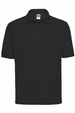 Jerzees Colours Russell mens klassiek poloshirt met korte mouwen van katoen