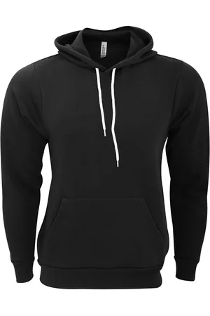 Bella + Canvas Unisex pullover polycotton fleece hooded sweatshirt / hoodie