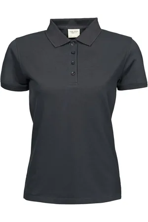 TeeJays Dames poloshirt zware korte mouwen