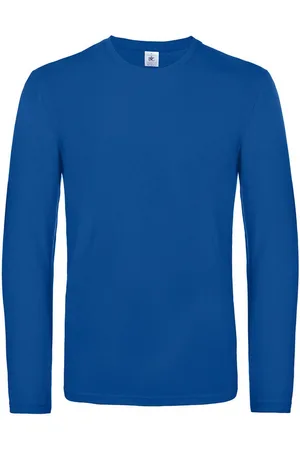 B and C Heren #e190 t-shirt met lange mouwen