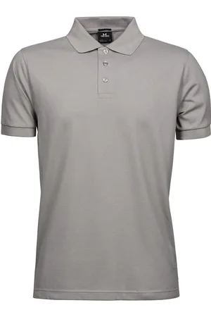 TeeJays Heren luxe stretch short sleeve polo shirt