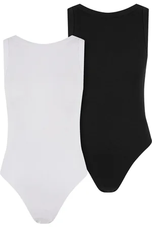Urban classics Dames tank ribbed bodysuit (set van 2)