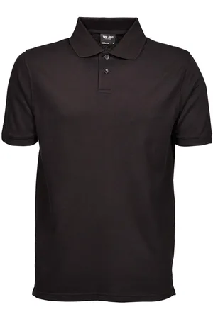 TeeJays Heren zware pique korte mouw poloshirt