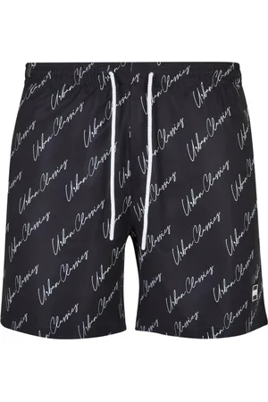 Urban classics Heren script logo zwemshort