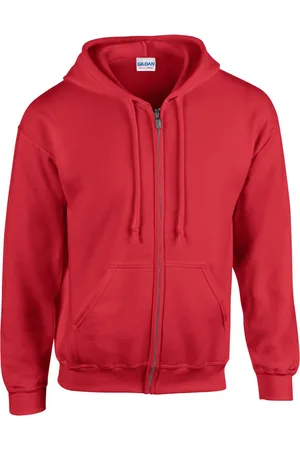 Gildan Unisex adult heavy blend full zip hoodie