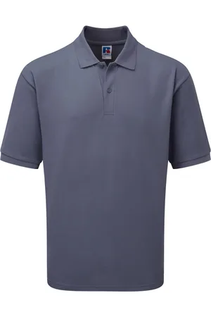 Jerzees Colours Russell mens klassiek poloshirt met korte mouwen van katoen