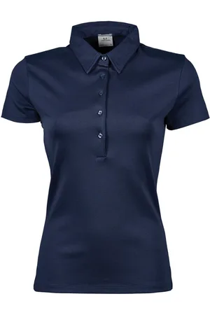 TeeJays Dames pima korte mouw katoenen poloshirt