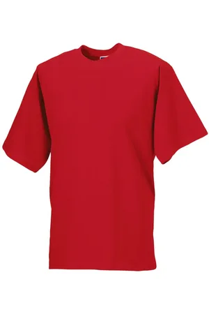 Jerzees Colours Heren klassiek t-shirt met korte mouwen