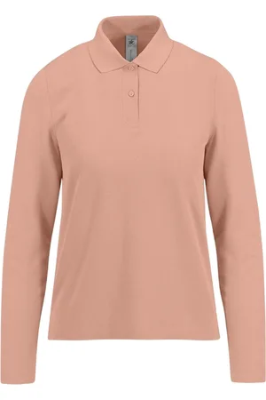 B and C Dames my polo 210 poloshirt met lange mouwen