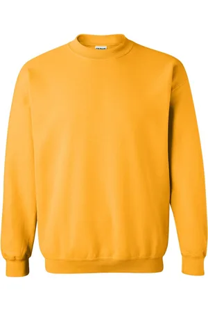 Gildan Unisex adult sweatshirt met zware mouwenhals