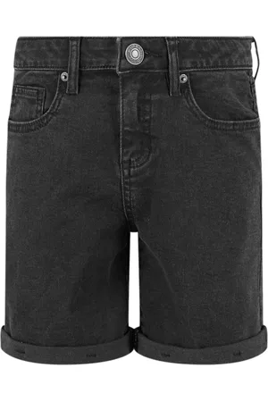 Urban classics Meisjes bio stretch denim 5 zakken shorts