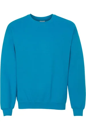 Gildan Unisex adult sweatshirt met zware mouwenhals