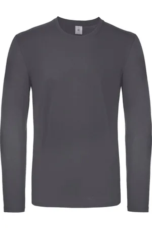 B and C Heren #e150 t-shirt met lange mouwen