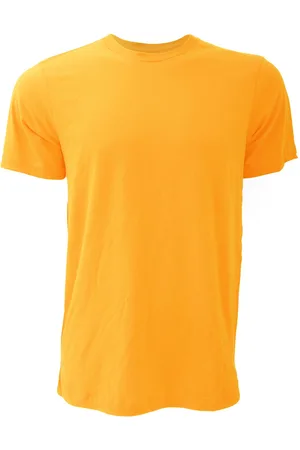Bella + Canvas Canvas unisex jersey crew t-shirt met hals / heren t-shirt met korte mouwen