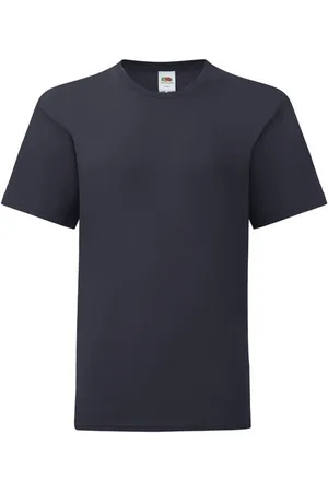 Fruit Of The Loom Effen kinder/kids iconic 150 t-shirt