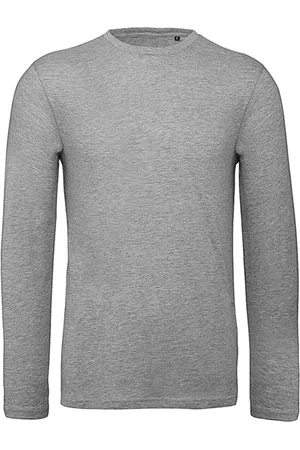 B and C Heren inspire organic t-shirt met lange mouwen