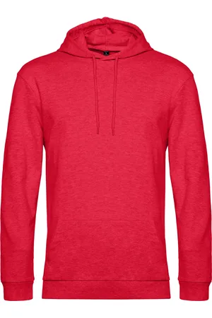 B and C Unisex french terry hoodie voor volwassenen