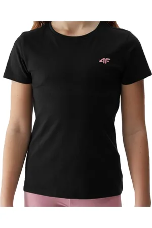 4F Effen t-shirt van biologisch katoen voor meisjes