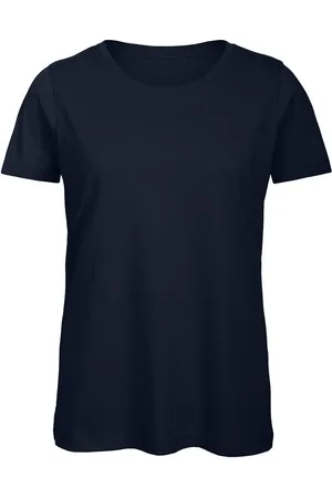B and C B&c vrouwen/dames favoriete organic cotton crew t-shirt