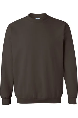 Gildan Unisex adult sweatshirt met zware mouwenhals