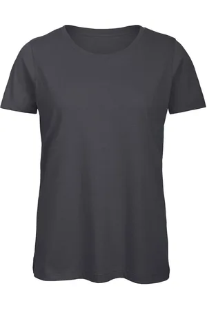 B and C B&c vrouwen/dames favoriete organic cotton crew t-shirt