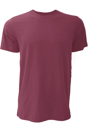 Bella + Canvas Canvas unisex jersey crew t-shirt met hals / heren t-shirt met korte mouwen