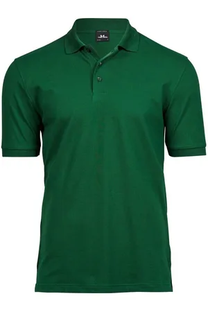 TeeJays Heren luxe stretch short sleeve polo shirt