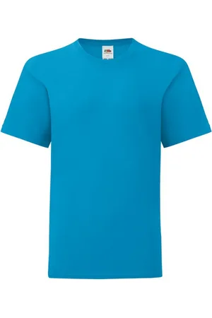 Fruit Of The Loom Effen kinder/kids iconic 150 t-shirt