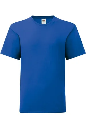 Fruit Of The Loom Effen kinder/kids iconic 150 t-shirt