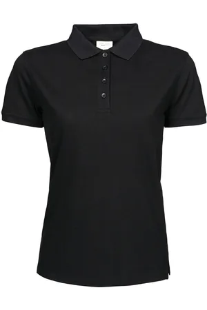 TeeJays Dames poloshirt zware korte mouwen
