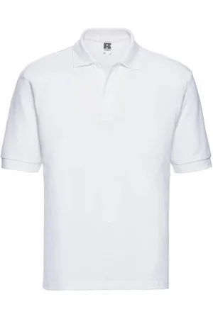 Jerzees Colours Russell mens klassiek poloshirt met korte mouwen van katoen