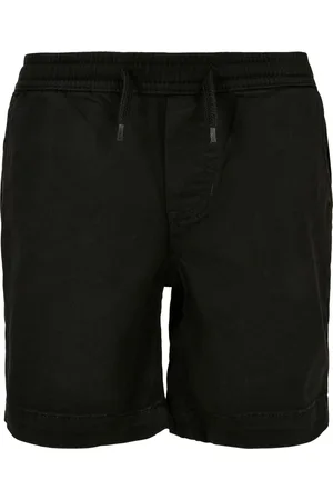 Urban classics Jongens twill stretch joggingshort
