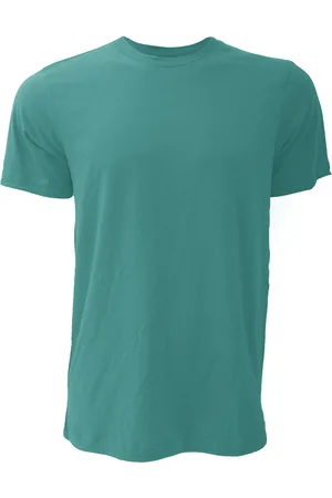 Bella + Canvas Canvas unisex jersey crew t-shirt met hals / heren t-shirt met korte mouwen