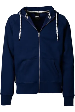TeeJays Heren sweatshirt met volledige ritssluiting