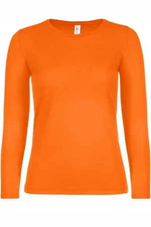 B and C Dames #e150 t-shirt met lange mouwen