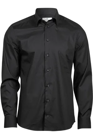 TeeJays Heren stretch overhemd